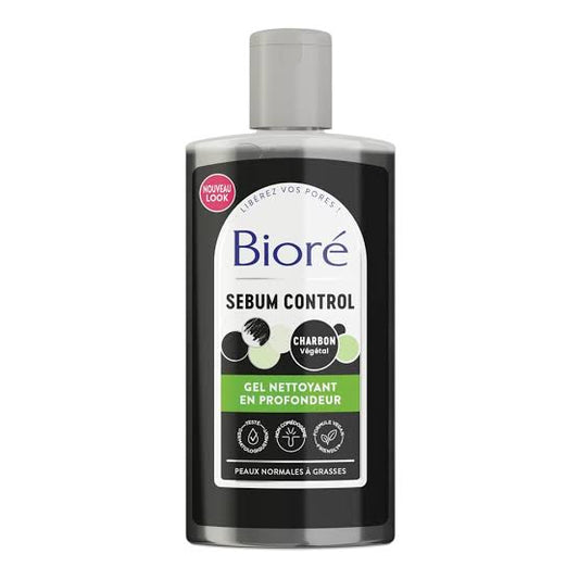 Biore Gel Nettoyant en Profondeur au Charbon 200 ml
