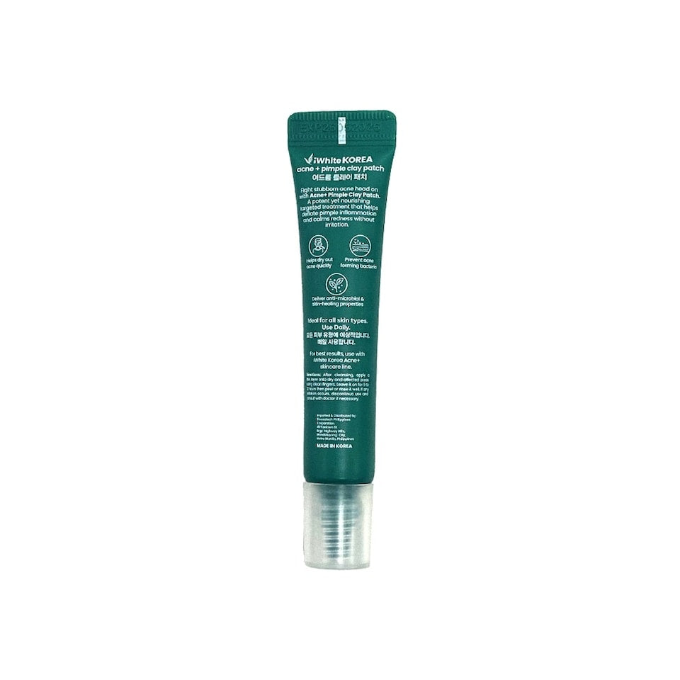 IWHITE KOREA – Acne + Pimple Clay Patch 15 ml