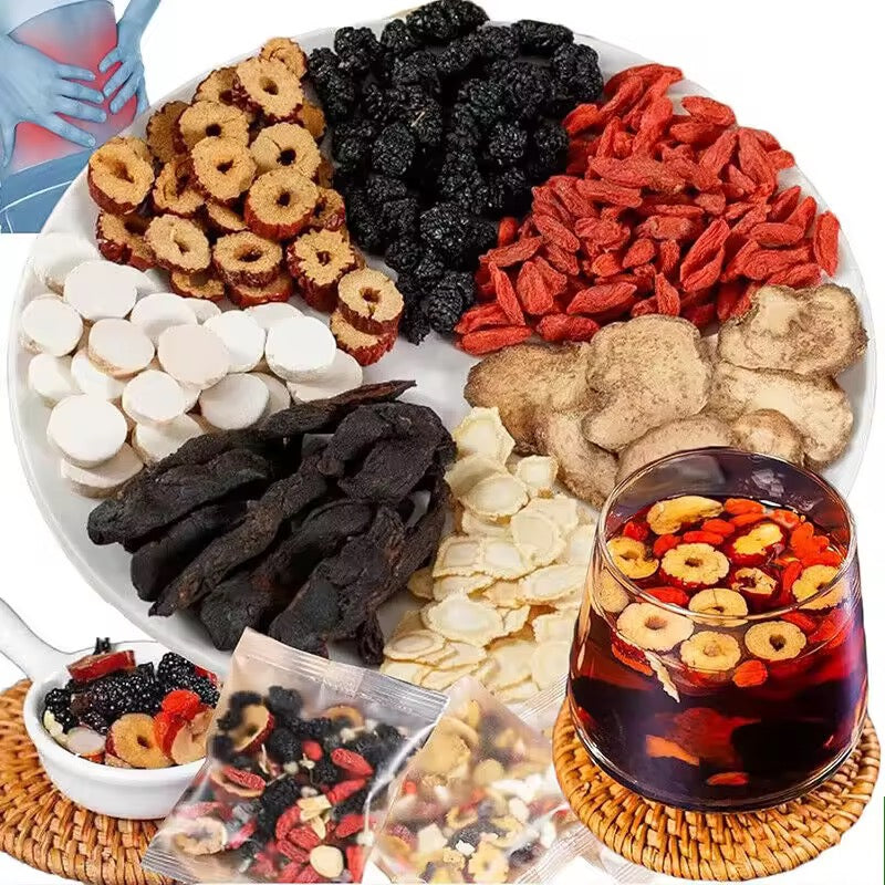 Nouvelle formule de thé rénal Ginseng Six trésors Tisane chinoise