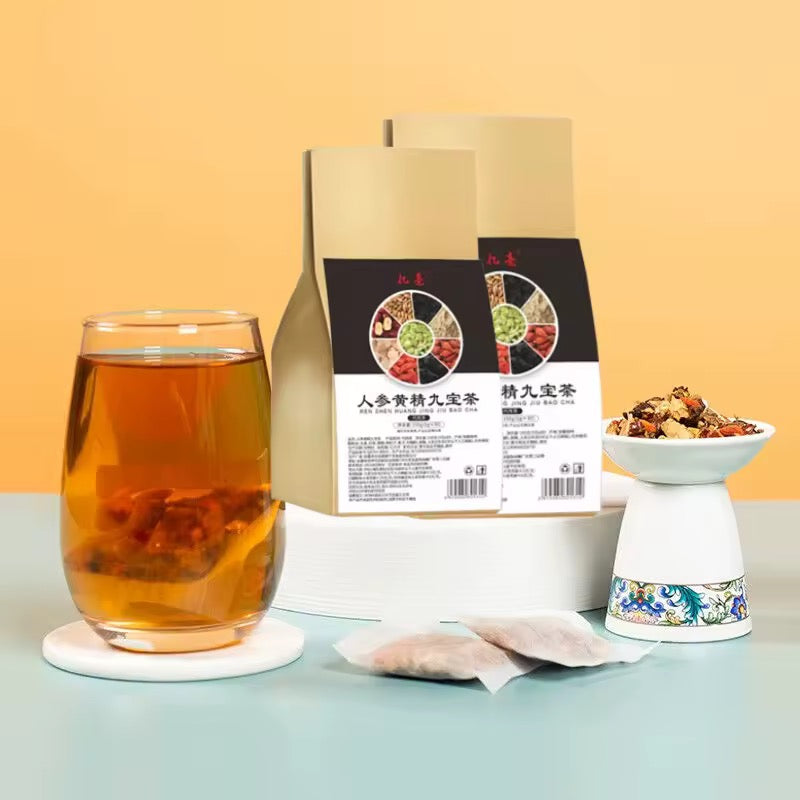 Nouvelle formule de thé rénal Ginseng Six trésors Tisane chinoise