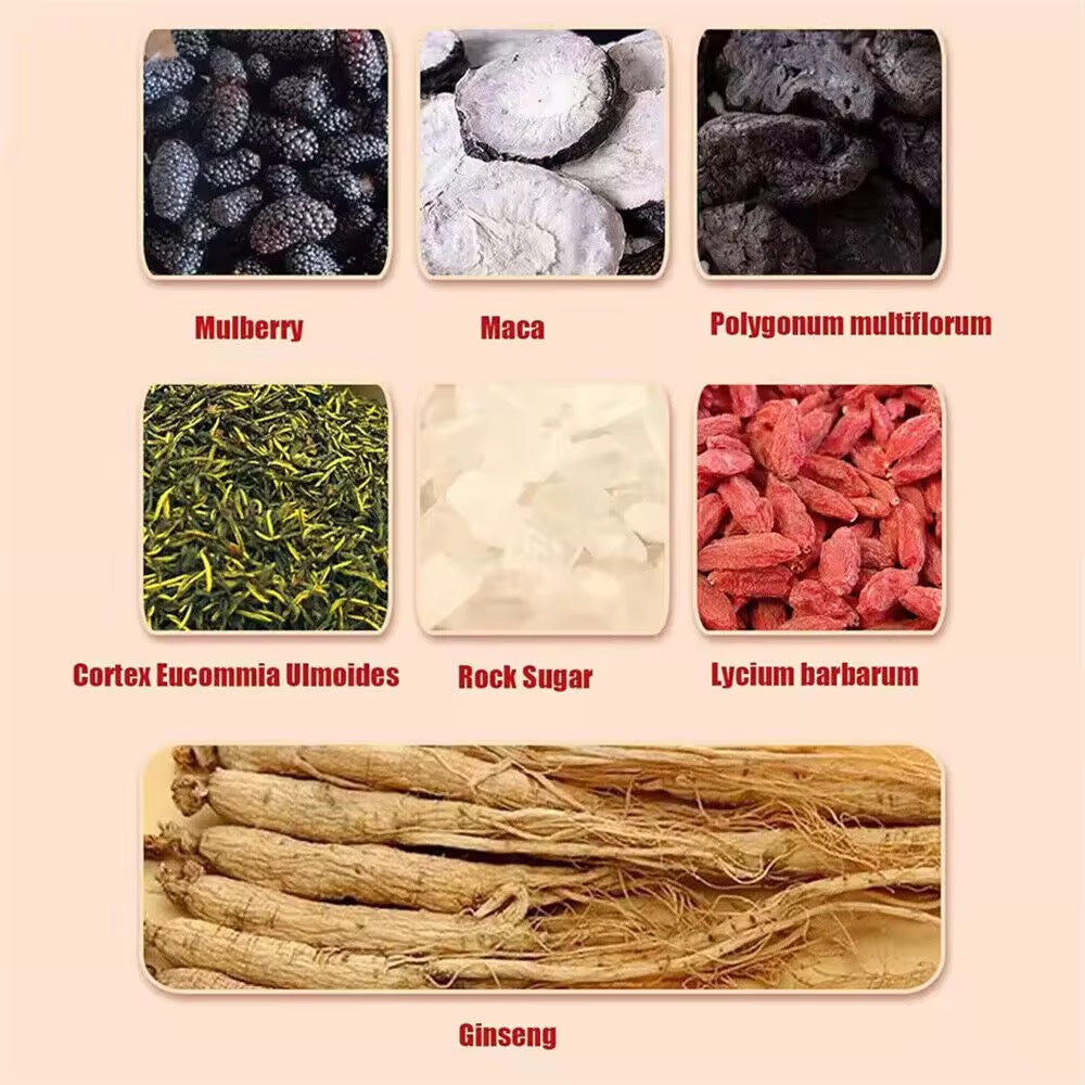 Nouvelle formule de thé rénal Ginseng Six trésors Tisane chinoise